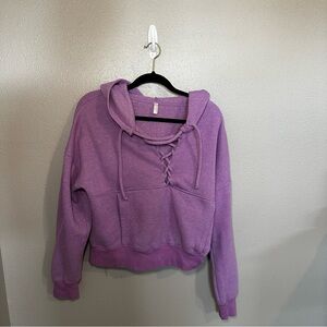 Free People Movement Purple Sweatshirt